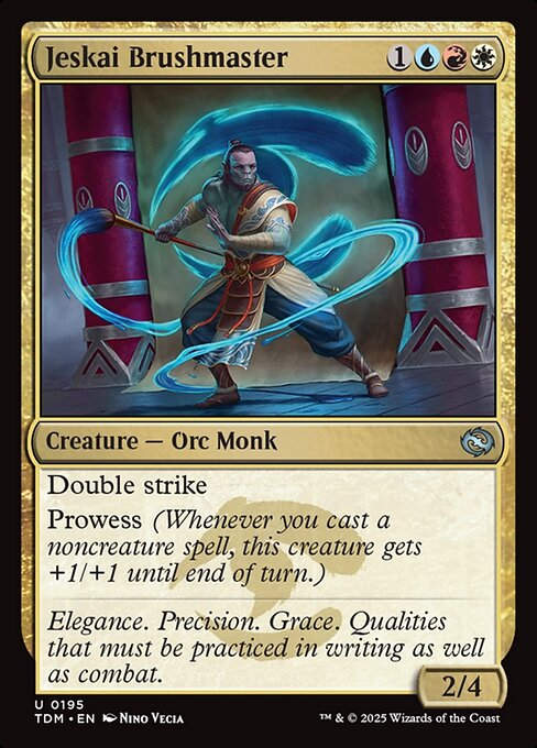 Jeskai Brushmaster (TDM) (195)