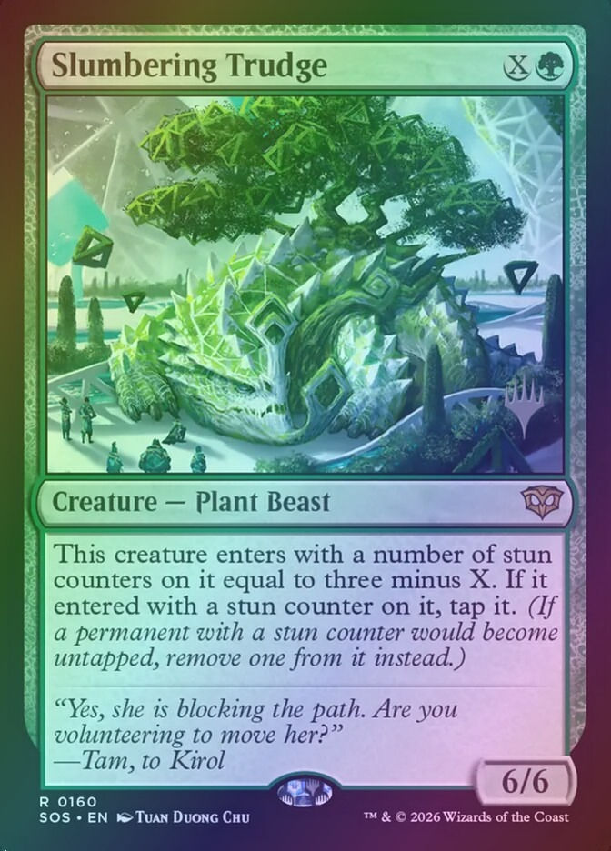 Slumbering Trudge (PSOS) (160p) / Foil