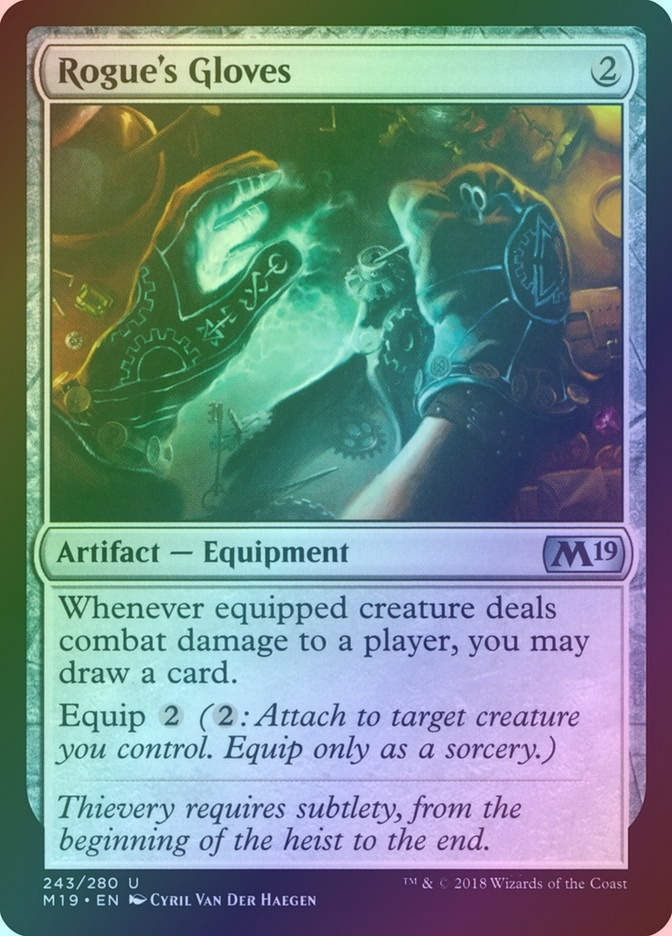 Rogue's Gloves (M19) (243) / Foil