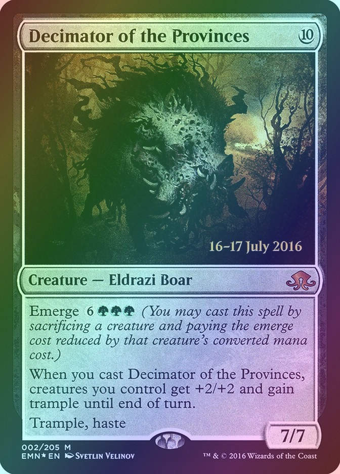 Decimator of the Provinces (PEMN) (2s) / Foil