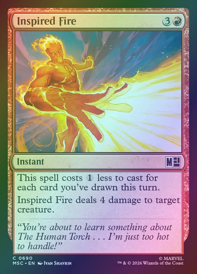 Inspired Fire (MSC) (690) / Foil