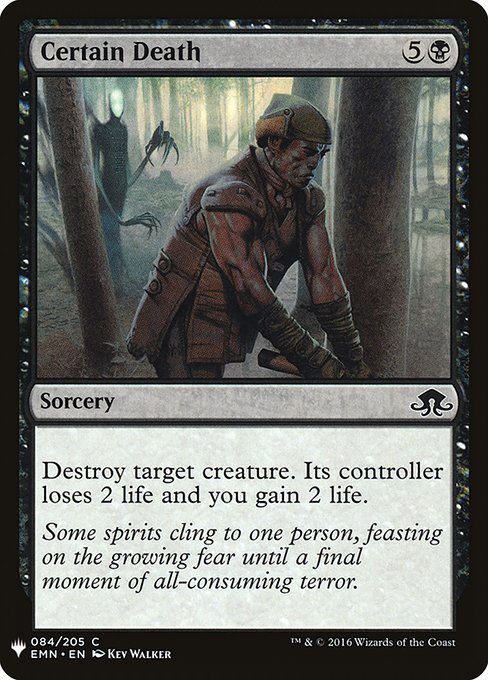 Certain Death (PLST) (EMN-84)