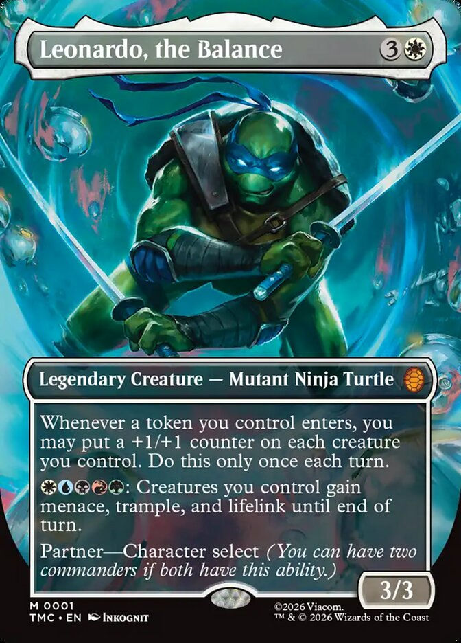 Leonardo, the Balance (TMC) (1) / Borderless
