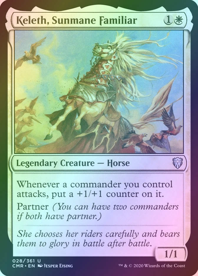 Keleth, Sunmane Familiar (CMR) (28) / Foil
