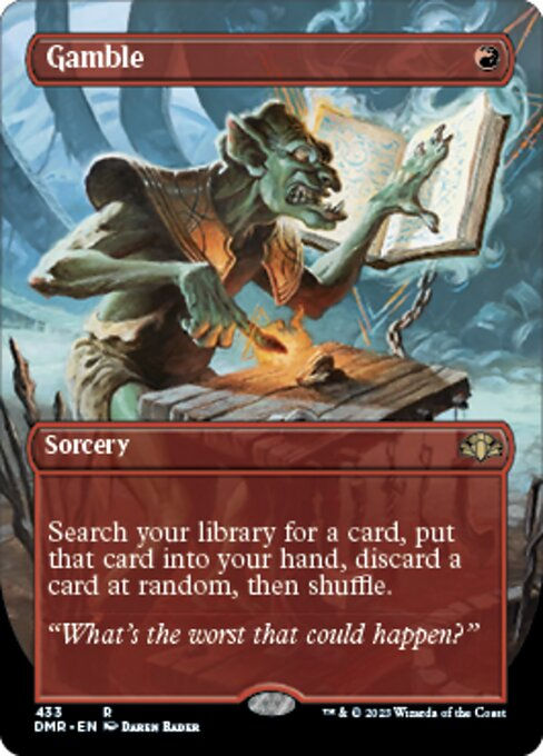 Gamble (DMR) / Borderless