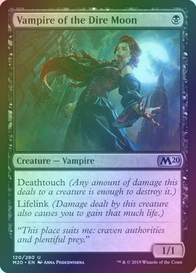 Vampire of the Dire Moon (M20) (120) / Foil