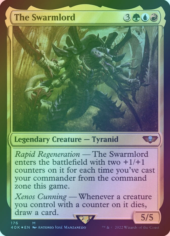 The Swarmlord (40K) (176) / Foil
