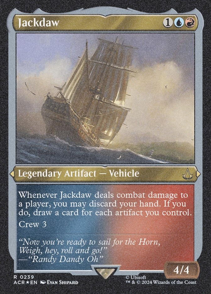Jackdaw (ACR) (239) / Foil Etched