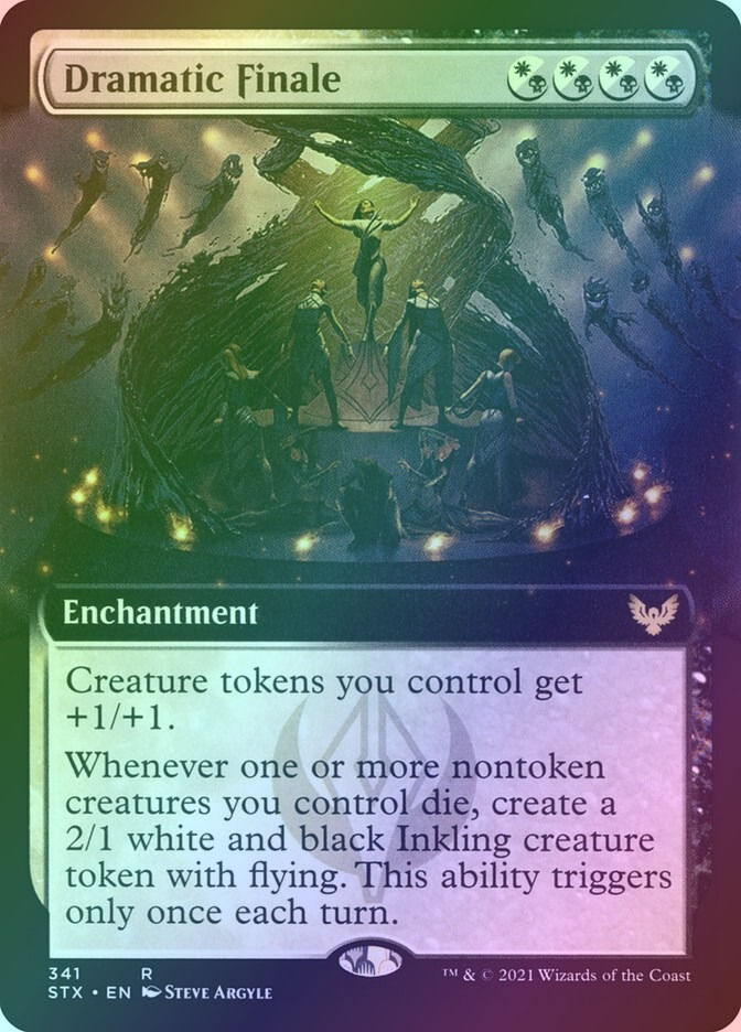 Dramatic Finale (STX) (341) / Extended Art / Foil
