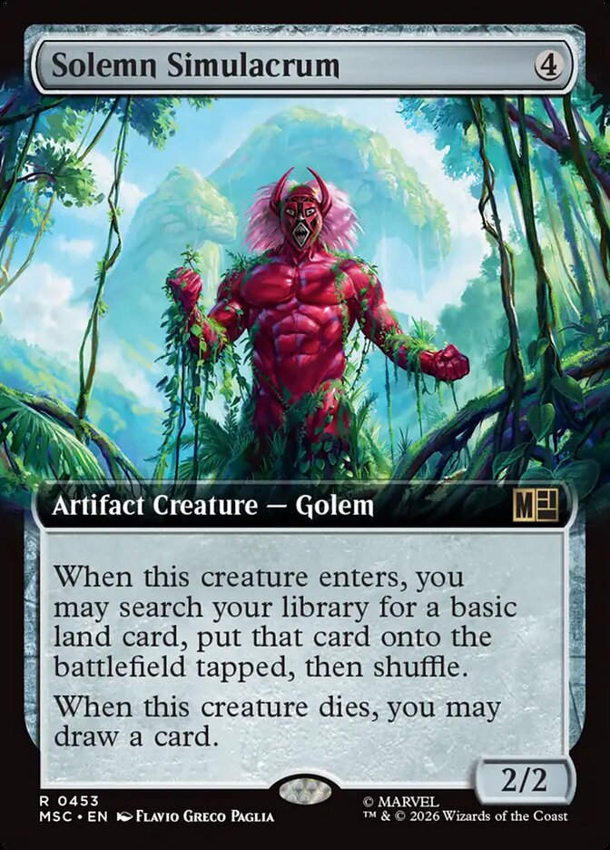 Solemn Simulacrum (MSC) (453) / Extended Art