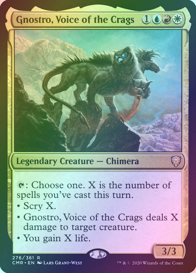 Gnostro, Voice of the Crags (CMR) (276) / Foil