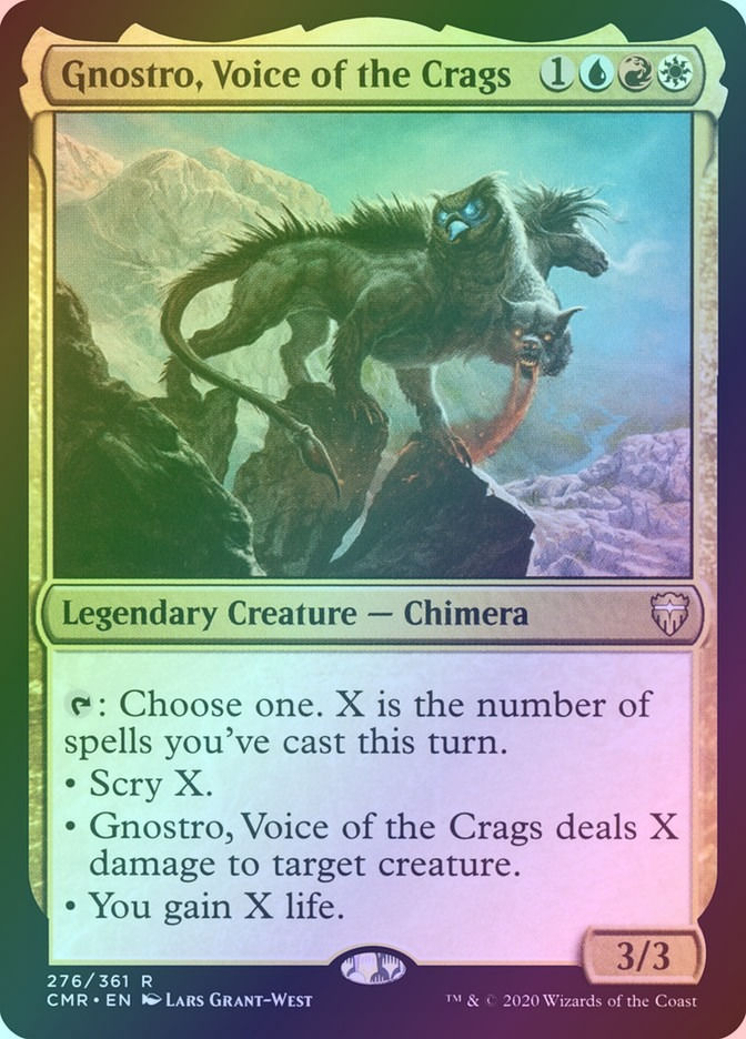 Gnostro, Voice of the Crags (CMR) (276) / Foil