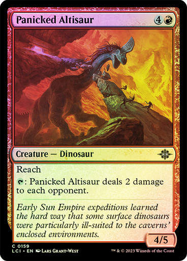Panicked Altisaur (lci) / Foil