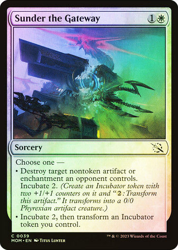 Sunder the Gateway (mom) / Foil