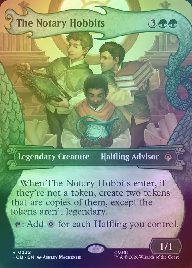 The Notary Hobbits (HOB) (232) / Showcase / Foil