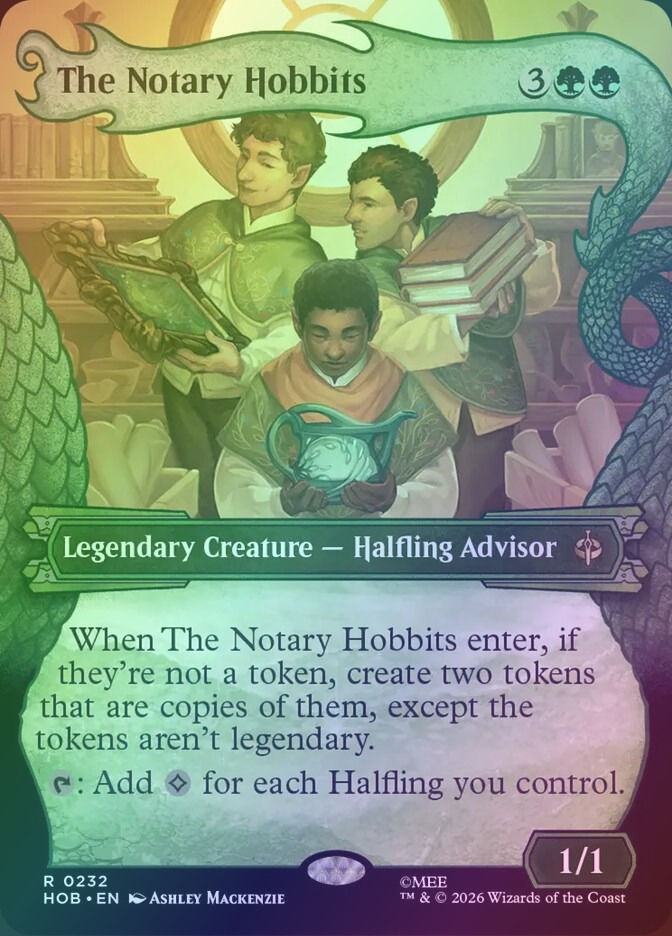 The Notary Hobbits (HOB) (232) / Showcase / Foil