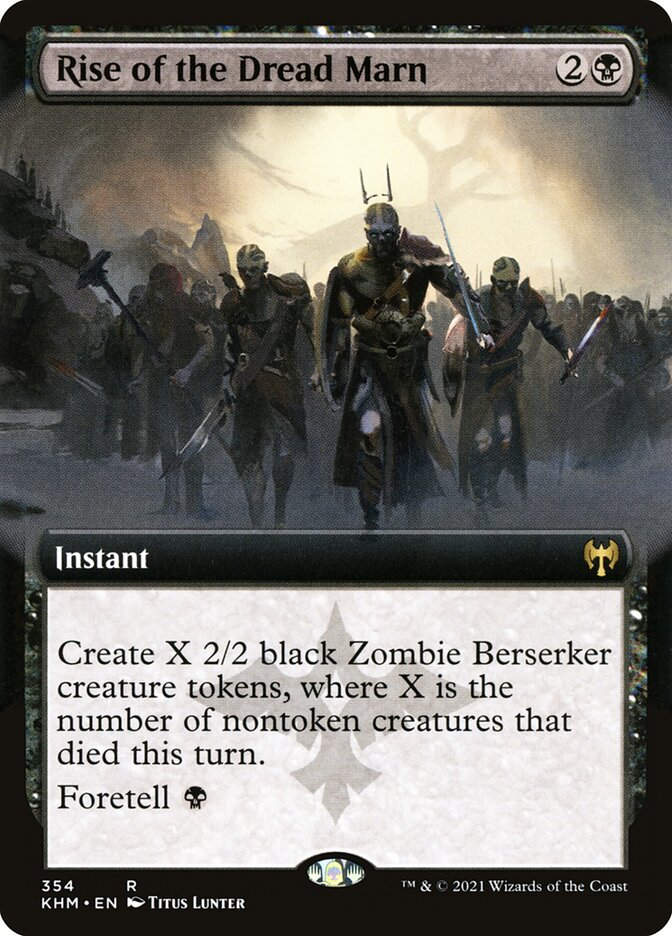 Rise of the Dread Marn (KHM) (354) / Extended Art