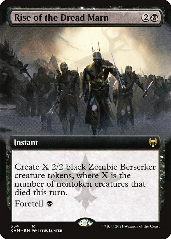 Rise of the Dread Marn (KHM) (354) / Extended Art