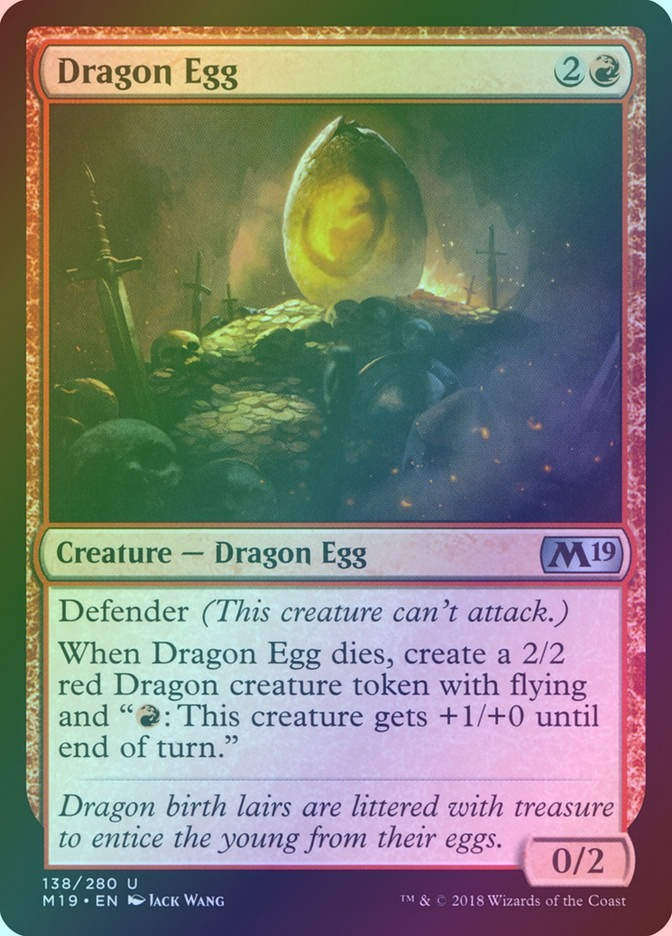 Dragon Egg (M19) (138) / Foil