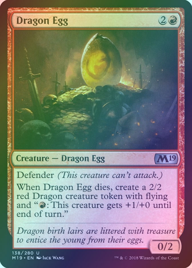 Dragon Egg (M19) (138) / Foil