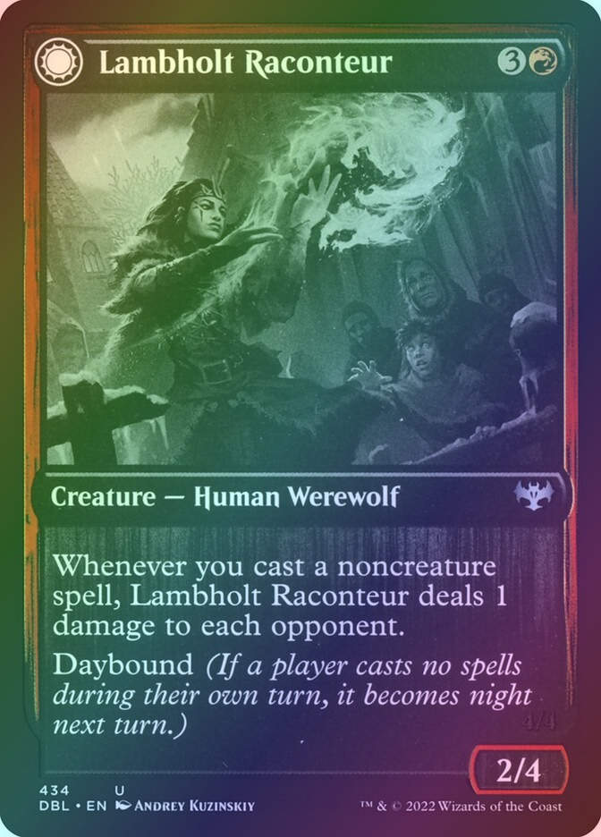 Lambholt Raconteur // Lambholt Ravager (DBL) (434) / Foil