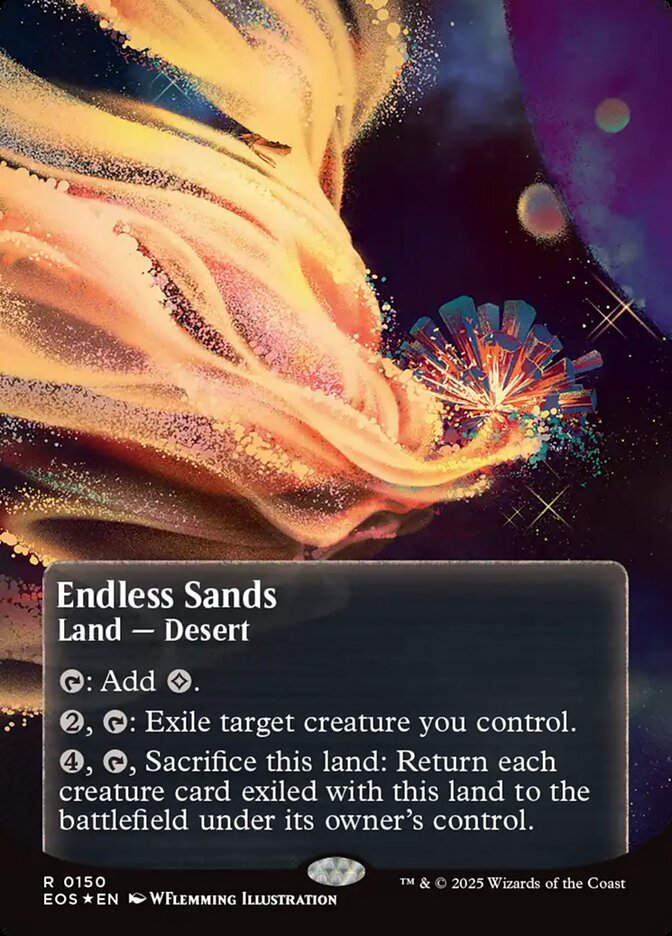 Endless Sands (EOS) (150) / Borderless Galaxy Foil