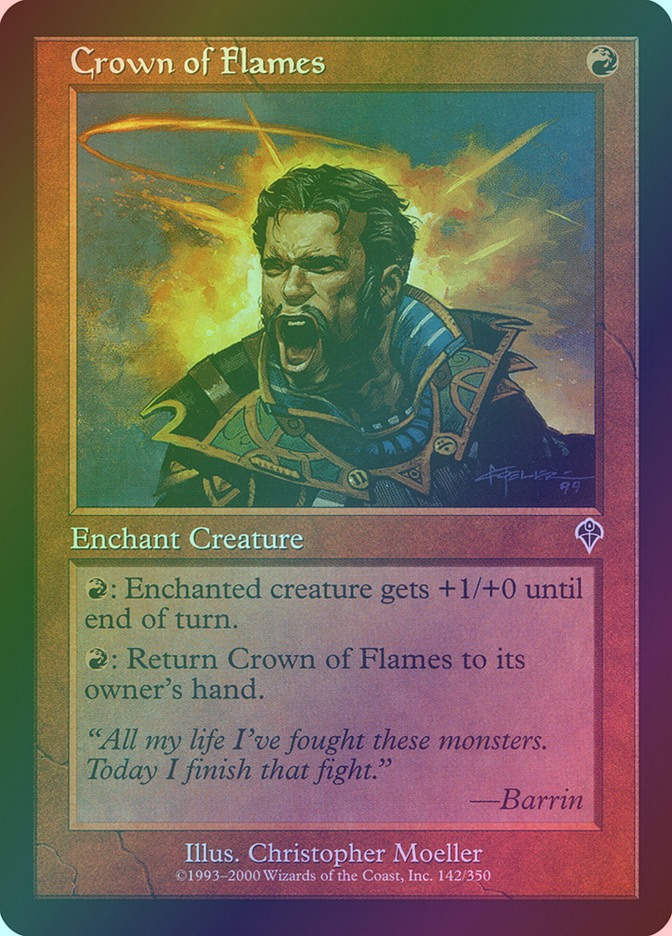 Crown of Flames (INV) (142) / Foil