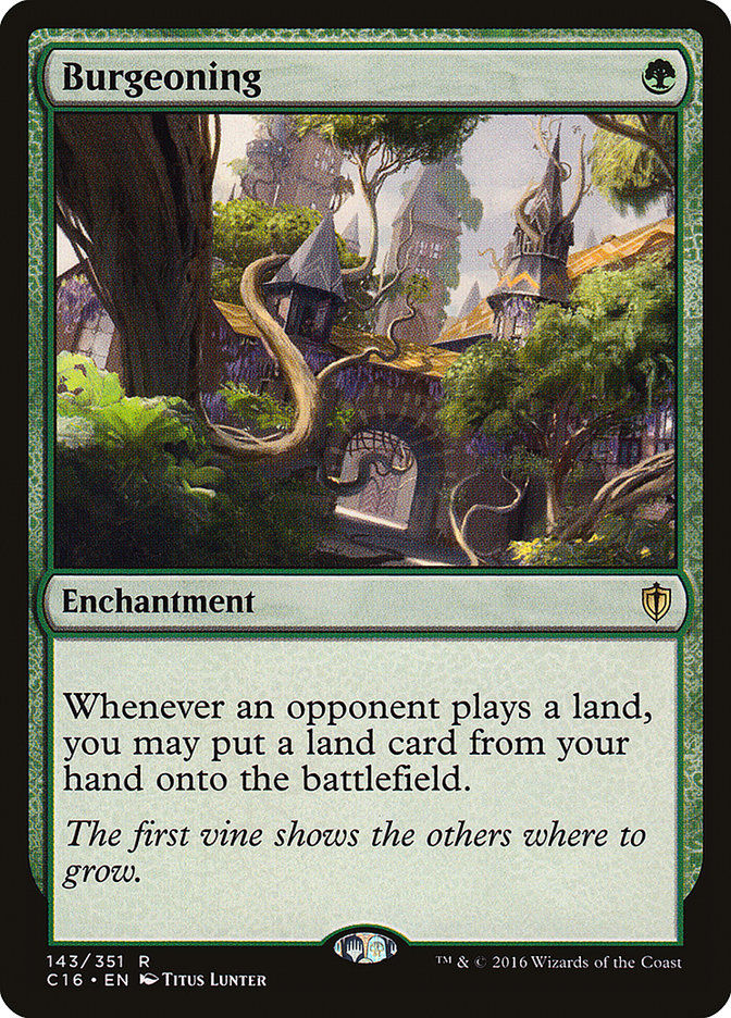 Burgeoning (c16)