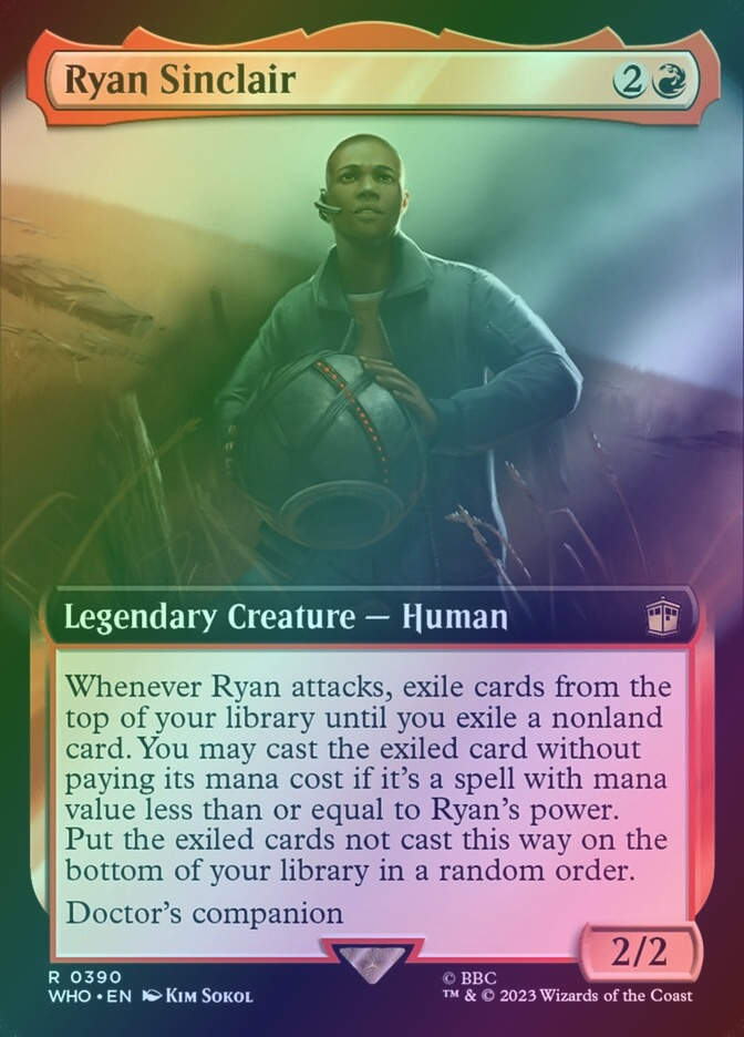 Ryan Sinclair (WHO) (390) / Extended Art / Foil