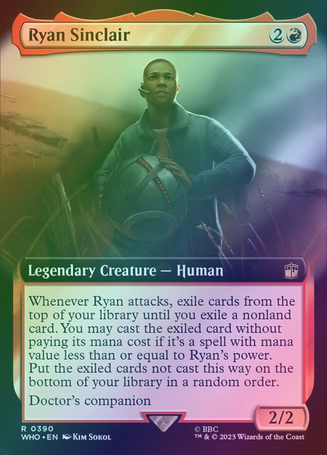 Ryan Sinclair (WHO) (390) / Extended Art / Foil