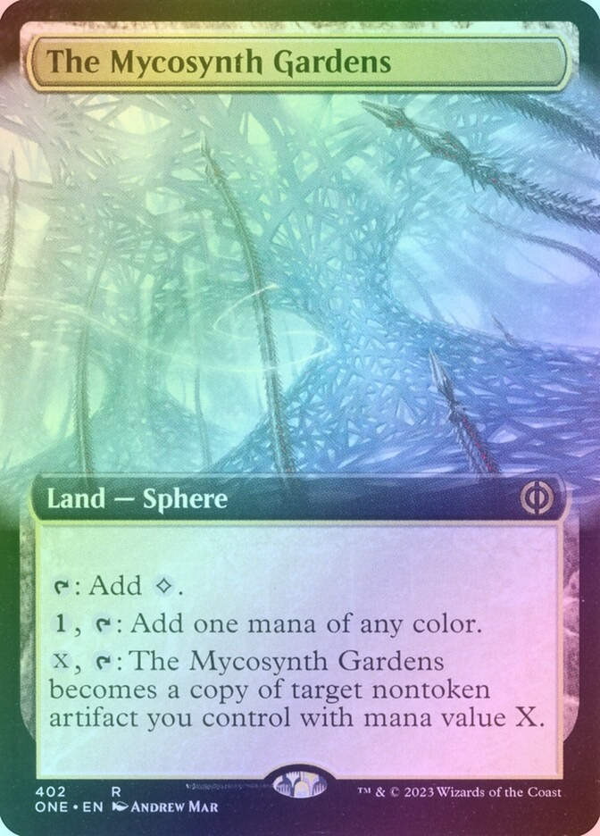 The Mycosynth Gardens (ONE) (402) / Extended Art / Foil