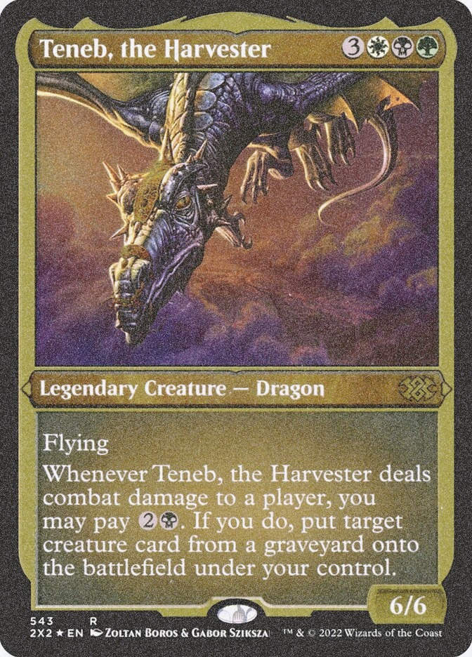 Teneb, the Harvester (2X2) (543) / Foil Etched