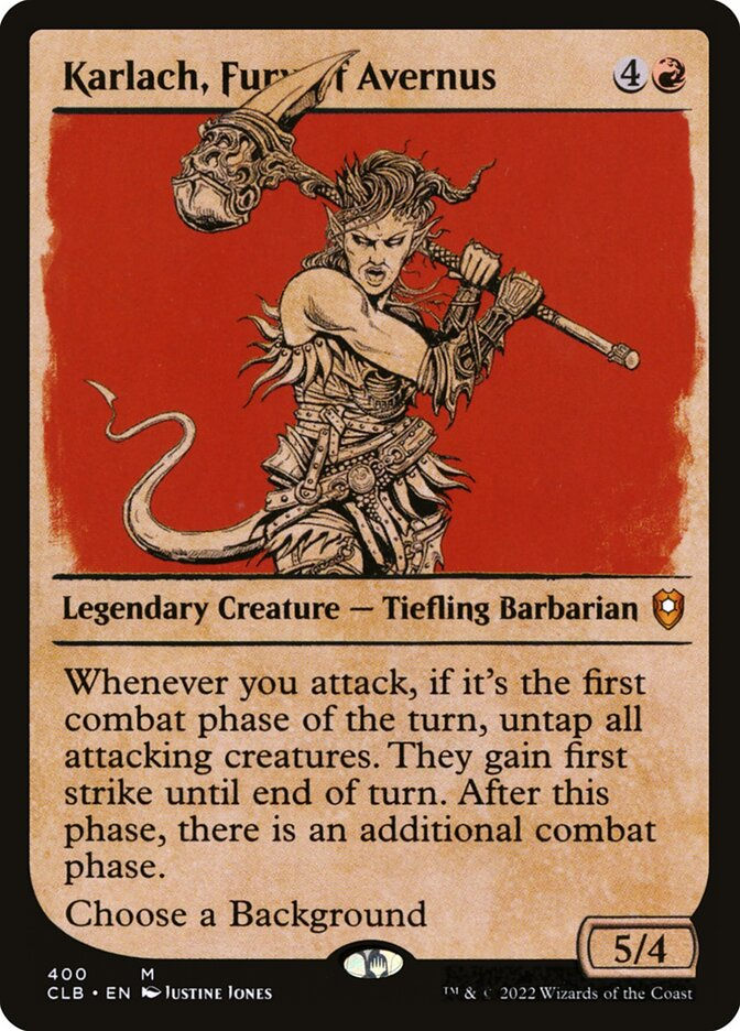 Karlach, Fury of Avernus (CLB) (400) / Showcase