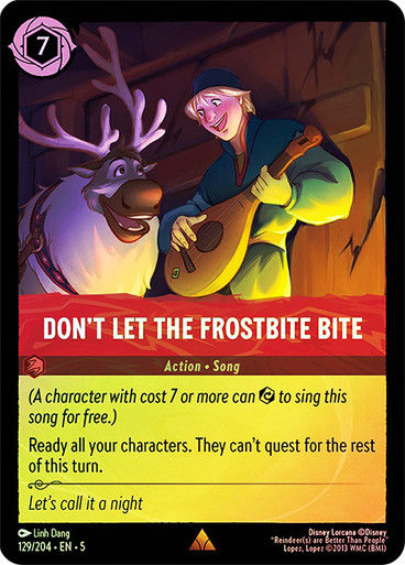 Don't Let the Frostbite Bite (LOR_SHS) / Foil
