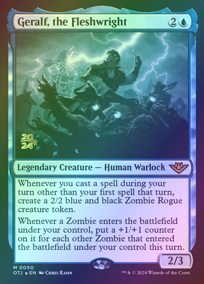 Geralf, the Fleshwright (POTJ) (50s) / Foil