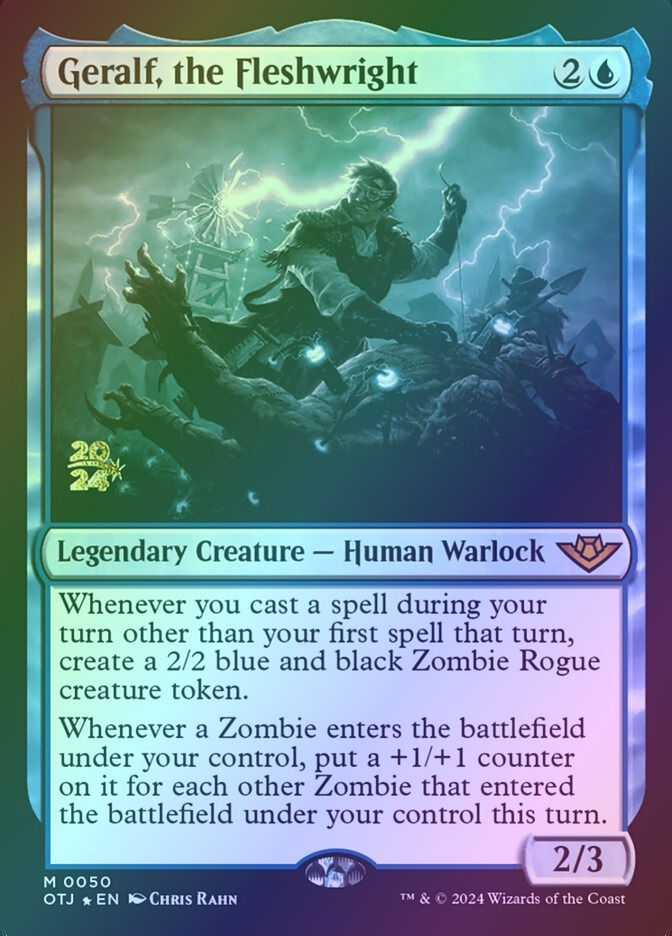 Geralf, the Fleshwright (POTJ) (50s) / Foil
