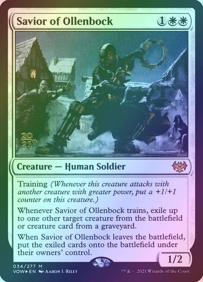 Savior of Ollenbock (PVOW) (34s) / Foil