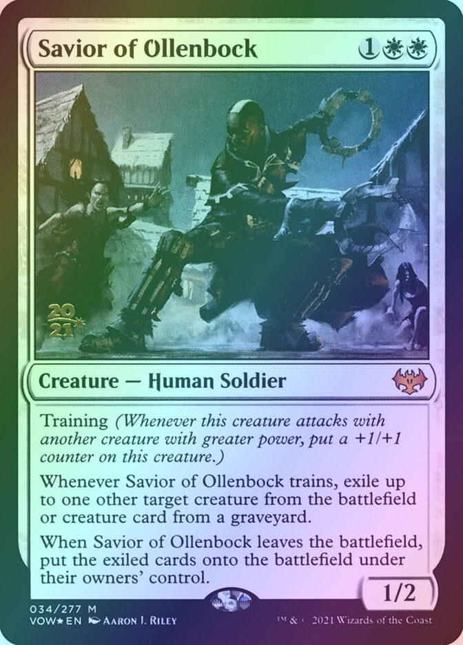 Savior of Ollenbock (PVOW) (34s) / Foil