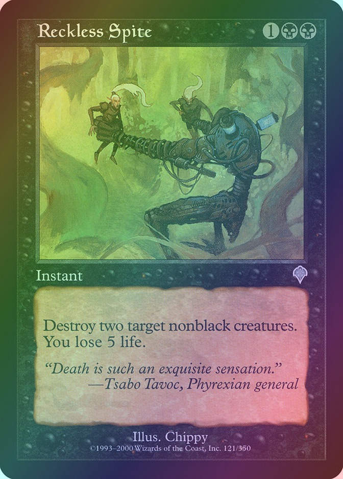Reckless Spite (INV) (121) / Foil