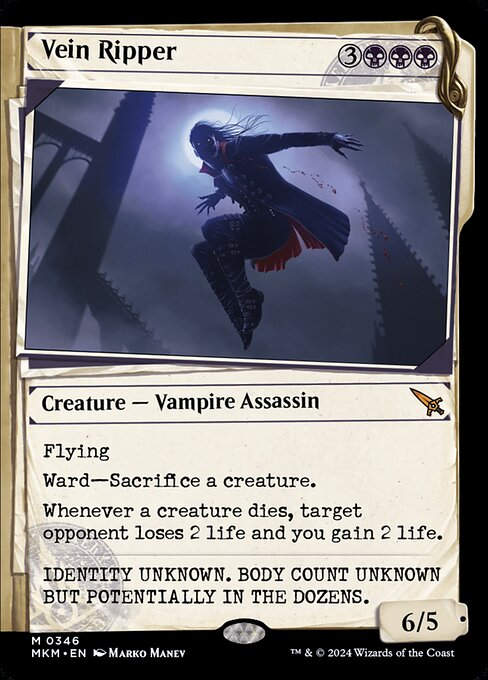 Vein Ripper (mkm) (346) / Showcase