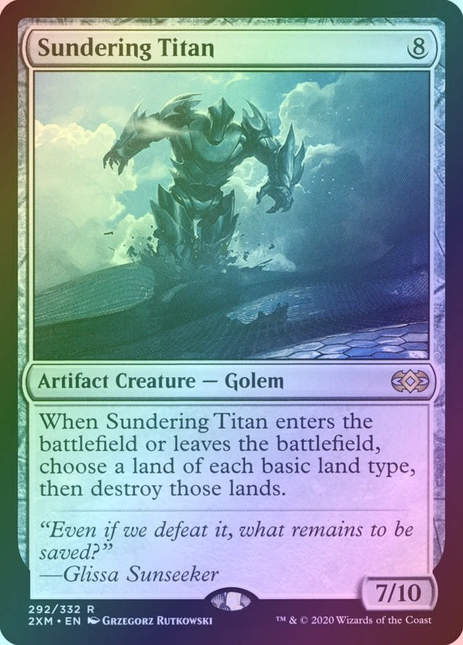 Sundering Titan (2XM) (292) / Foil