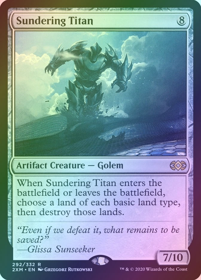 Sundering Titan (2XM) (292) / Foil