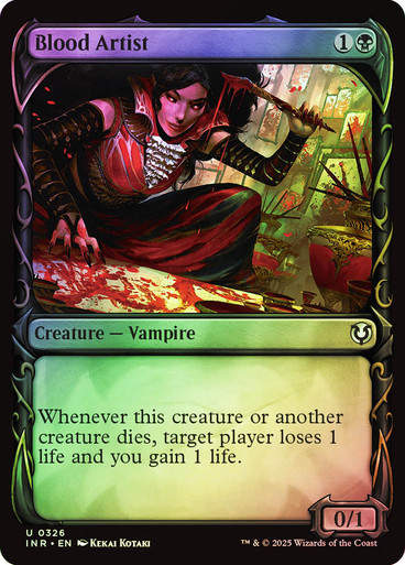 Blood Artist (INR) (326) / Foil / Showcase
