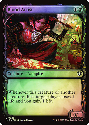 Blood Artist (INR) (326) / Foil / Showcase