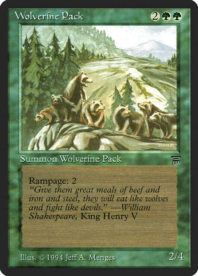 Wolverine Pack (leg)