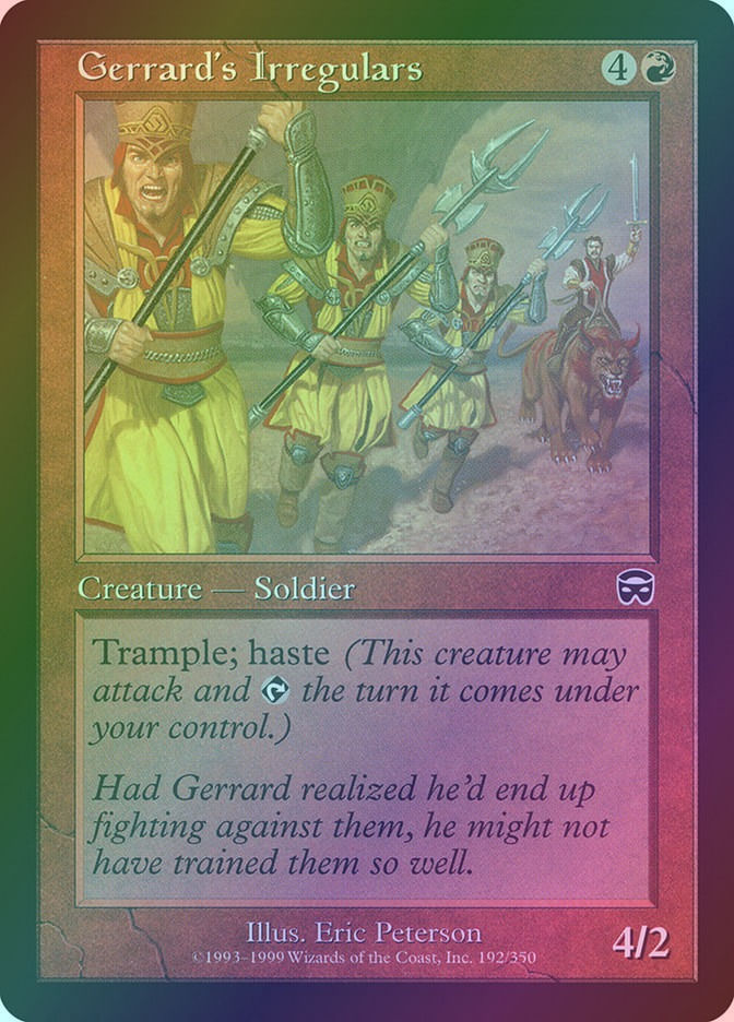 Gerrard's Irregulars (MMQ) (192) / Foil