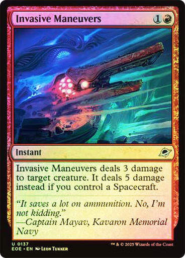 Invasive Maneuvers (EOE) (137) / Foil