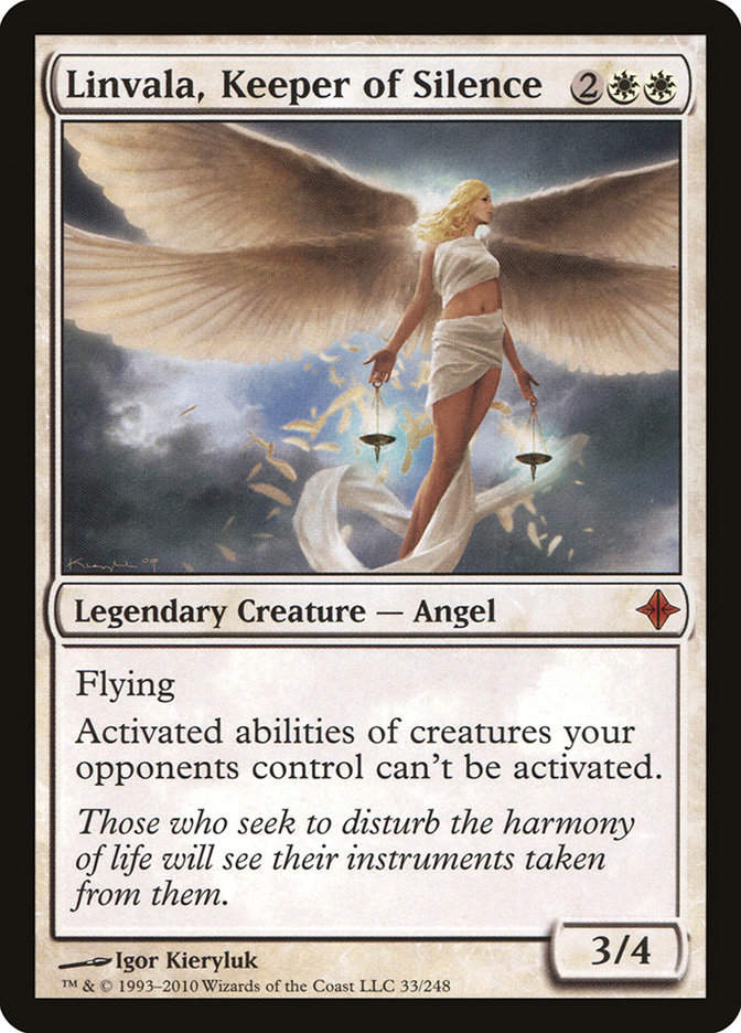 Linvala, Keeper of Silence (roe)