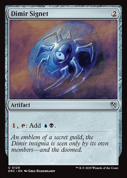 Dimir Signet (DRC) (129)