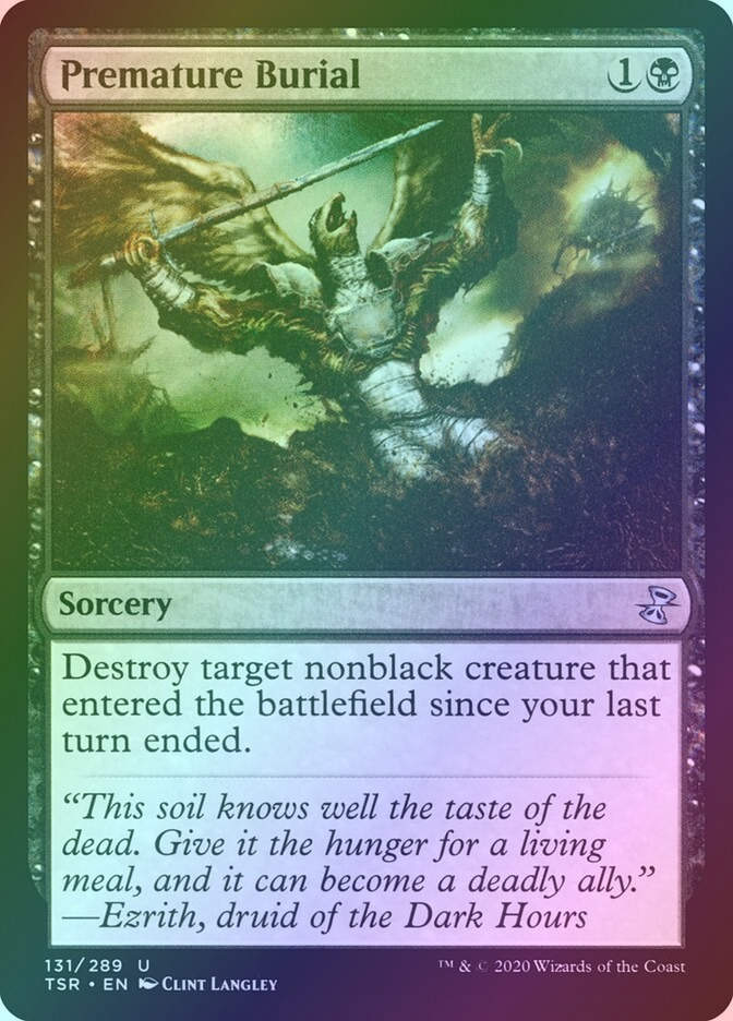 Premature Burial (TSR) (131) / Foil
